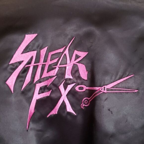 Vintage Bomber Jacket  " Shear FX" - Picture 6 of 7